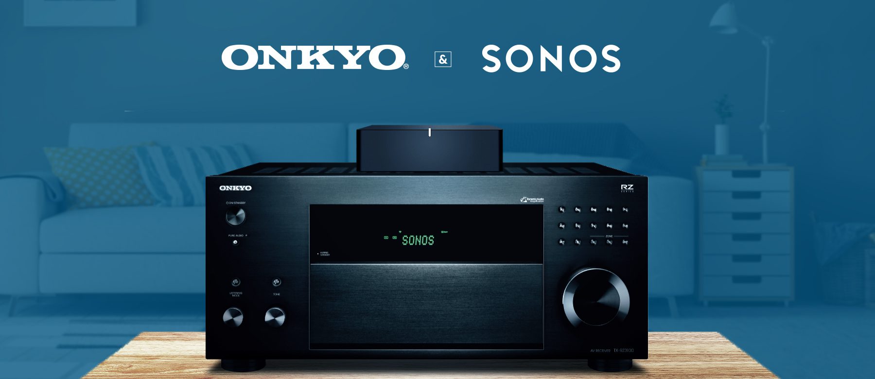 excitation Kan ignoreres Rendezvous WORLD'S FIRST & ONLY 'WORKS WITH SONOS' CERTIFIED AV RECEIVERS GET NEW  FIRMWARE UPDATE AS ONKYO USA REVEALS SONOS VOLUME PASS-THROUGH  FUNCTIONALITY | CEDIA Expo